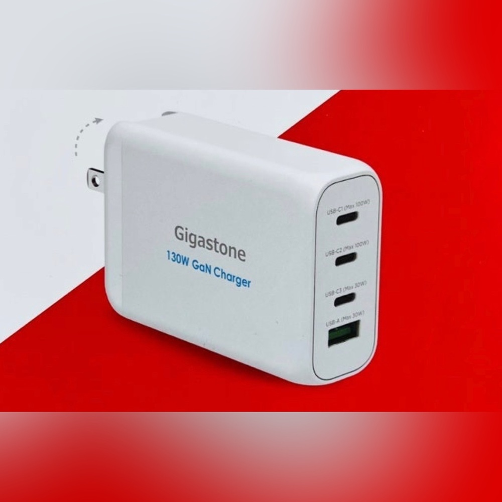 Gigastone GaN Power Pro 130W Four-Port USB C Charger
